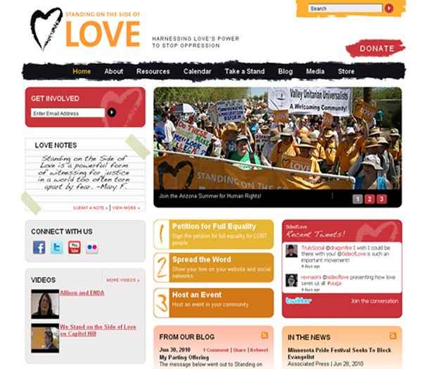 UUA Standing on the Side of Love Photo